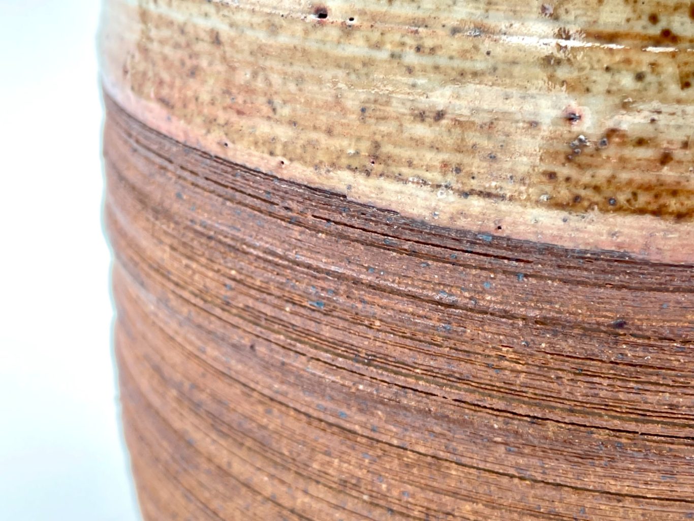 detail of lidded jar